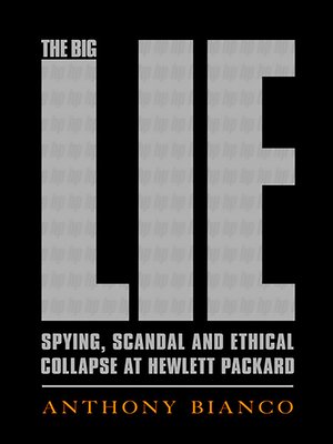 cover image of The Big Lie